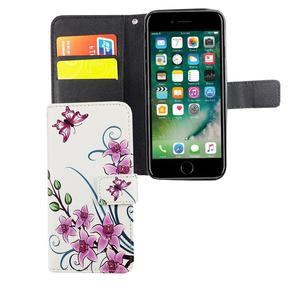 Handyhlle Tasche fr Handy Apple iPhone 6 / 6s Lotusblume
