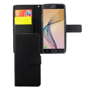 Handyhlle Tasche fr Handy Samsung Galaxy J5 Prime Schwarz