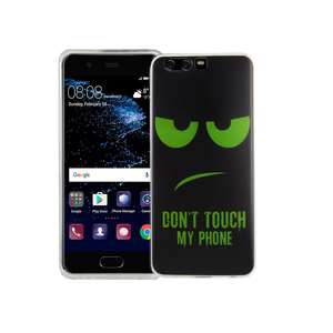 Dont Touch My Phone Handyhlle Huawei P10 Silikon