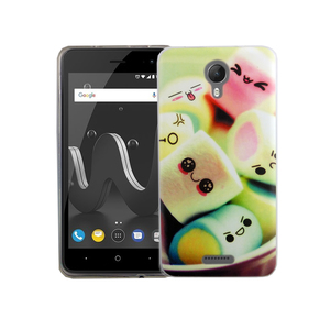Handy Hlle fr Wiko Jerry 2 Marshmallows Smartphone Cover Bumper Schale Etuis