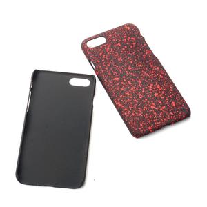 Handy Hlle Schutz Case Bumper Schale fr Apple iPhone 8 3D Sterne Rot