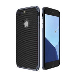 Hybrid Silikon Handy Hlle fr Apple iPhone 5 / 5s / SE Case Cover Tasche Blau