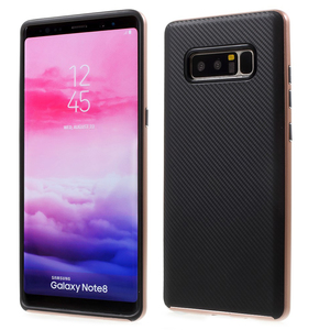 Hybrid Silikon Handy Hlle fr Huawei Y5 2017 Case Cover Tasche Pink
