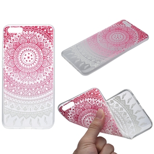 Henna Cover fr Xiaomi Redmi Note 4 Case Schutz Hlle Silikon Sonne Pink