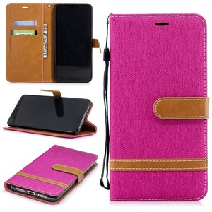 Huawei P20 Pro Handy Hlle Schutz-Tasche Case Cover Kartenfach Etuis Wallet Pink