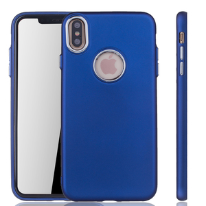 Apple iPhone XS Max Hlle - Handyhlle fr Apple iPhone XS Max - Handy Case in Dunkelblau