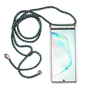 Handykette fr Samsung Galaxy Note 10 - Smartphone Necklace Hlle mit Band - Schnur mit Case zum umhngen in Grn