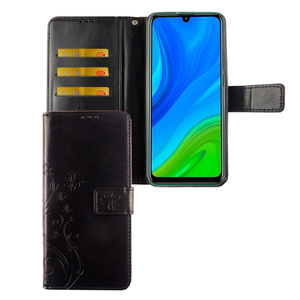 Huawei P smart 2020 Handy Hlle Schutz Tasche Cover Flip Case Kartenfach Schwarz