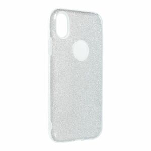Apple iPhone XR Handyhlle Case Hlle Silikon Glitzer Silber