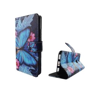  Handyhlle Tasche fr Case Handy Google Pixel Blauer Schmetterling