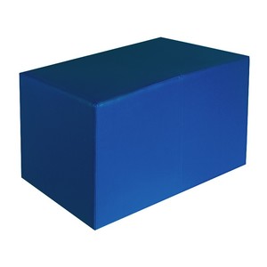 Sitzbank blau Mae: 85 cm x 43 cm x 48 cm