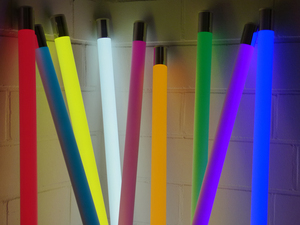 10194 LED Stab Hell 1,53m 43,20W 4Zonen-Fernbedienung  Mehrfarbig RGB