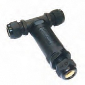 2292 Kabelverbinder T-Stck 3-pol.IP 68 30 mm schwarz