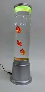 3331 Wassersulen LED Lampe Hhe 360 mm 3 x Clown Fisch mit Netzteil