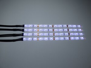 3361 LED Regal Beleuchtung kalt wei 4 x 75 cm inclusive Netzteil 
