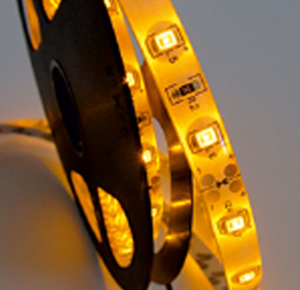 3865 LED Streifen Gelb Band in Wei Lnge 5 m 300 x 3528 LED IP-20 