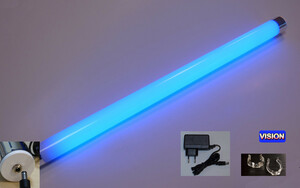 5615 LED VISION matt dimmbar mit Fernbedienung 12 V 0,63m 38mm blau 