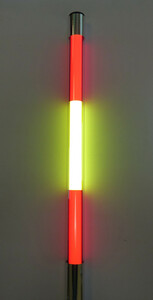 6824 LED Flaggen-Leuchte Spanien 1,23m klar glatt IP44 fr auen 