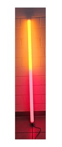 7175 LED Bunter STAB 1,23m 12 Volt 2-farbig inkl. Netzteil Rot - Gelb
