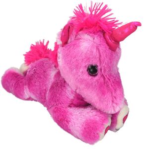 Einhorn pink Plsch Plschfigur Kuscheltier Puppe Teddy 30cm