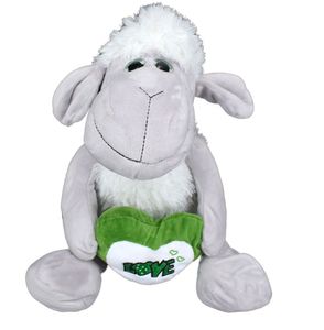 Schaf mit Herz Love Plsch se Plschfigur 42cm Kuscheltier Puppe Teddy