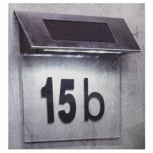 Hausnummerleuchte Solarleuchte Hausnummer Solar LED