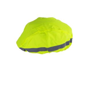Regenschutz Fahrradhelm Helmberzug Regen Schutz Helm reflektierend gelb