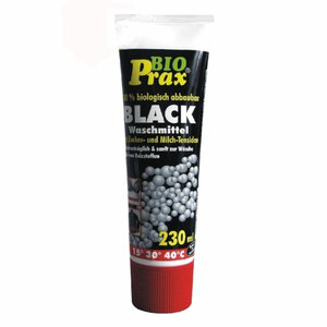 Waschmittel Black schwarze dunkle Wsche 230ml Tube Spezialwaschmittel Reinigung