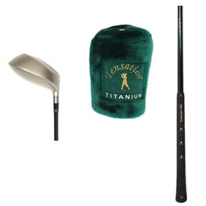 Tensation Golfschlger 10- Titan 44,5 Zoll Holz Nr. 1 mit Haube und Gummi- Griff
