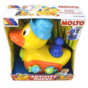 Motorikspielzeug Ente Babyspielzeug Musikspielzeug Activity Ducky Licht & Sound