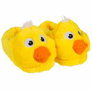 Hausschuhe Kuschel Ente gelb Gr. 31 - 42 Fun Kinderhausschuhe & Erwachsene