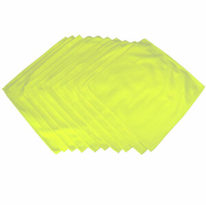 Mikrofasertcher gelb 10 Stck 30x30cm Microfaser Reinigungstuch Tuch