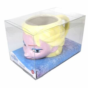 3D Motivtasse Kopf Elsa Disneys Frozen Keramiktasse mit Geschenkbox Eisknigin