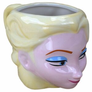 3D Motivtasse Kopf Elsa aus Disneys Frozen Keramiktasse Becher Geschenk 