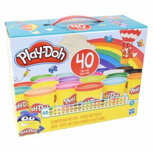 Play-Doh Knete Super Farbset Hasbro 40 Dosen Farbe im Set Knetspa fr Kinder 