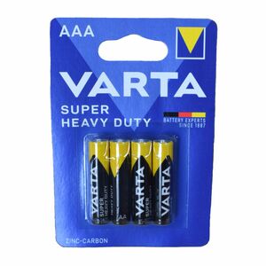 VARTA AAA Super Heavy Duty Batterien im Blister 4 Stck