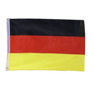 Deutschlandfahne Flagge mit Metall-sen ca. 60 x 90 cm Bundesflagge 