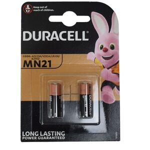 Duracell Batterien 2-tlg. Spezialbatterien Alkaline MN21 / 23 Einwegbatterien