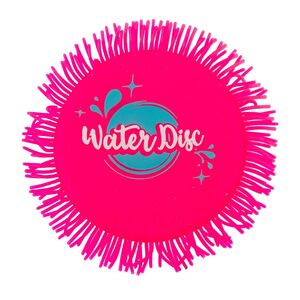 Wurfscheibe frs Wasser  13 cm Blau, Pink oder Grn Wasserfrisbee aus Silikon