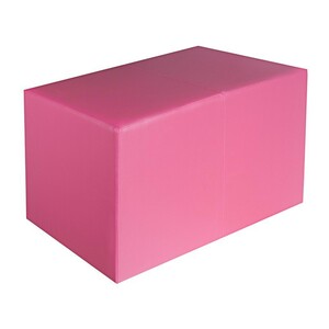 Sitzbank pink Mae: 69 cm x 35 cm x 42 cm