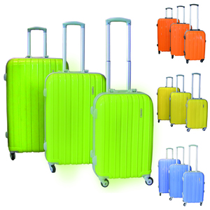Luxus 3er Aluminium Hartschalen-Koffer-Set in verschiedenen Farben inkl. Kofferwaage