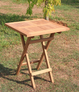 Teak Tisch Gartentisch Klapptisch klappbar 60 x 60 cm
