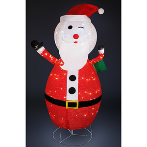 XXL LED Santa Claus Figur / Weihnachtsmann 180CM 200 LEDs IP44 auen