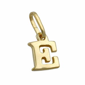 zarter kleiner Buchstabenanhnger gold 375 Anhnger, Buchstabe E, 9 Kt GOLD 