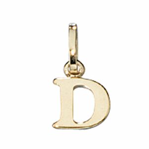 Anhnger D 333/-G Buchstabenanhnger D gold Buchstabe D gold
