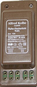 Krippenzubehr Krippenstall Krippenset TRAFO Flacker- und Ruhelichttrafo - Alfred Kolbe GmbH WEEE- Reg. Nr. DE 53154302