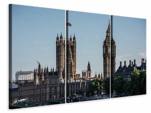 Leinwandbild 3-teilig Westminster London