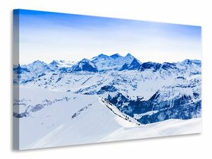 Leinwandbild Die Schweizer Alpen
