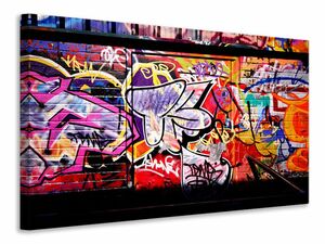 Leinwandbild Graffiti Kunst