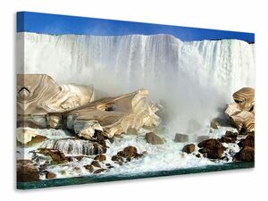 Leinwandbild Naturerlebnis Niagara Flle